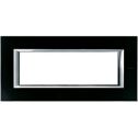 Bticino HA4806VNN 6P nachtschwarze Glasplatte AXOLUTE Serie 6 Plätze
