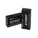 ETTROIT HDMI Extender 60MT UTP Full HD 1080P 3D Kit TX-RX auf RJ45 Loop-Out LAN-Kabel