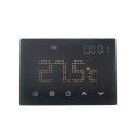 ETTROIT Programmable Touchscreen Chronothermostat Flush-Mounted Thermostat Box 503 - 230V Black – SKU ET4302