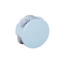 Boîte de jonction étanche avec couvercle à pression rond Ø65x35mm avec 4 passe-câble IP44 FAEG - FG13401