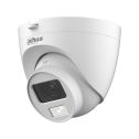 Dahua HAC-HDW1500CLQ-IL-A Telecamera dome Eyeball hdcvi ibrida 4in1 HD+ 2K 5Mp 2.8mm Smart Dual Light audio osd IP67