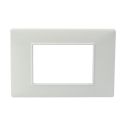 VIMAR 14653.01 3M White Plate Plana Serie 3 Module