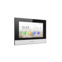 Hikvision DS‑KH6320Y‑WTE2 – Monitor interno Video Intercom 2‑fili IP 7″ Bianco videocitofono