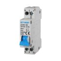 Disjoncteurs Thermique-magnétique pour la protection 1P+N 16A 220V Salvavita 1 Modules DIN Ettroit JX30-32-1P+N-16A