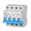 ETTROIT Interruttore magnetotermico automatico 4P 10A 380V 6Ka 4 Moduli DIN JX141060