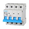 Disjoncteurs Thermique-magnétique pour la protection 4P 16A 220V 380V Salvavita 4 Modules DIN Ettroit JXB1-63-4P-16A