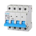 ETTROIT Interruttore magnetotermico automatico 4P 40A 380V 6kA 4 Moduli DIN JX144060