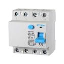 ETTROIT Interruttore Differenziale Puro 4P 25A 6kA 30mA 380V Salvavita 4 Moduli DIN JX342561