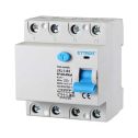 ETTROIT Interruttore Differenziale Puro 4P 40A 6kA 30mA 380V Salvavita 4 Moduli DIN JX344061