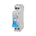ETTROIT Interruttore magnetotermico Differenziale 1P+N 10A C10 4.5kA 30mA 220V 1 Modulo DIN JX251040