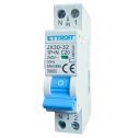 ETTROIT Magnetothermal Switch 1P+N 20A 220V 6KA JX152060