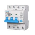 ETTROIT Interrupteur Thermique Magnétique Différentiel 3P+N 16A 30mA 380V-6KA 4 modules DIN JX261661