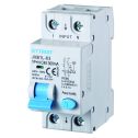 ETTROIT Interrupteur Thermique Magnétique Différentiel 1P+N 40A 300mA 220V 6KA 2 modules Din - JX274063