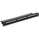 24 port UTP patch panel for 19&quot; PP-24/RJ-C rack cabinet