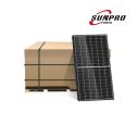 Paletten-Photovoltaik-Kit 3,3 kW 8 Stück SUNPRO 410 W TIER 1 monokristallines Solarpanel 1724 x 1134 x 35 mm IP68 – Artikelnummer 11899