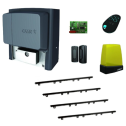 Kit automatisme pour portail coulissant CAME 800KG 230V + Crémaillère nylon 4M (ex BX-78) U2313-GCGN