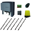 CAME Kit automatisme pour portail coulissant U2313 BX-78 800KG 230V + 6M Crémaillère Nylon