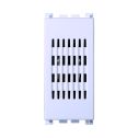 ETTROIT Buzzer 1 modulo 220V 6A Colore Bianco Compatibile Con Vimar Arke - VA1501B