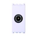 ETTROIT Male TV connector, white color, compatible with Vimar Arke VA2250B