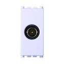 ETTROIT Male TV connector, white color, compatible with Vimar Arke VA2253B