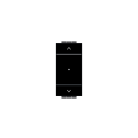 ETTROIT Smart Wifi Roller Shutter Button Control Connected Up Down Tuya App Black Color Compatible with Living LNWF1202