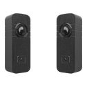 Synchronised mini-version infrared photocell suface wall-mount for gates/doors 12-24V 20M IP54 Nologo ZOOM-Z5E