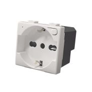 ETTROIT Presa Schuko Italiana Smart WiFi TUYA 16A con meter Consumi Compatibile Bticino Matix - MTWF2102